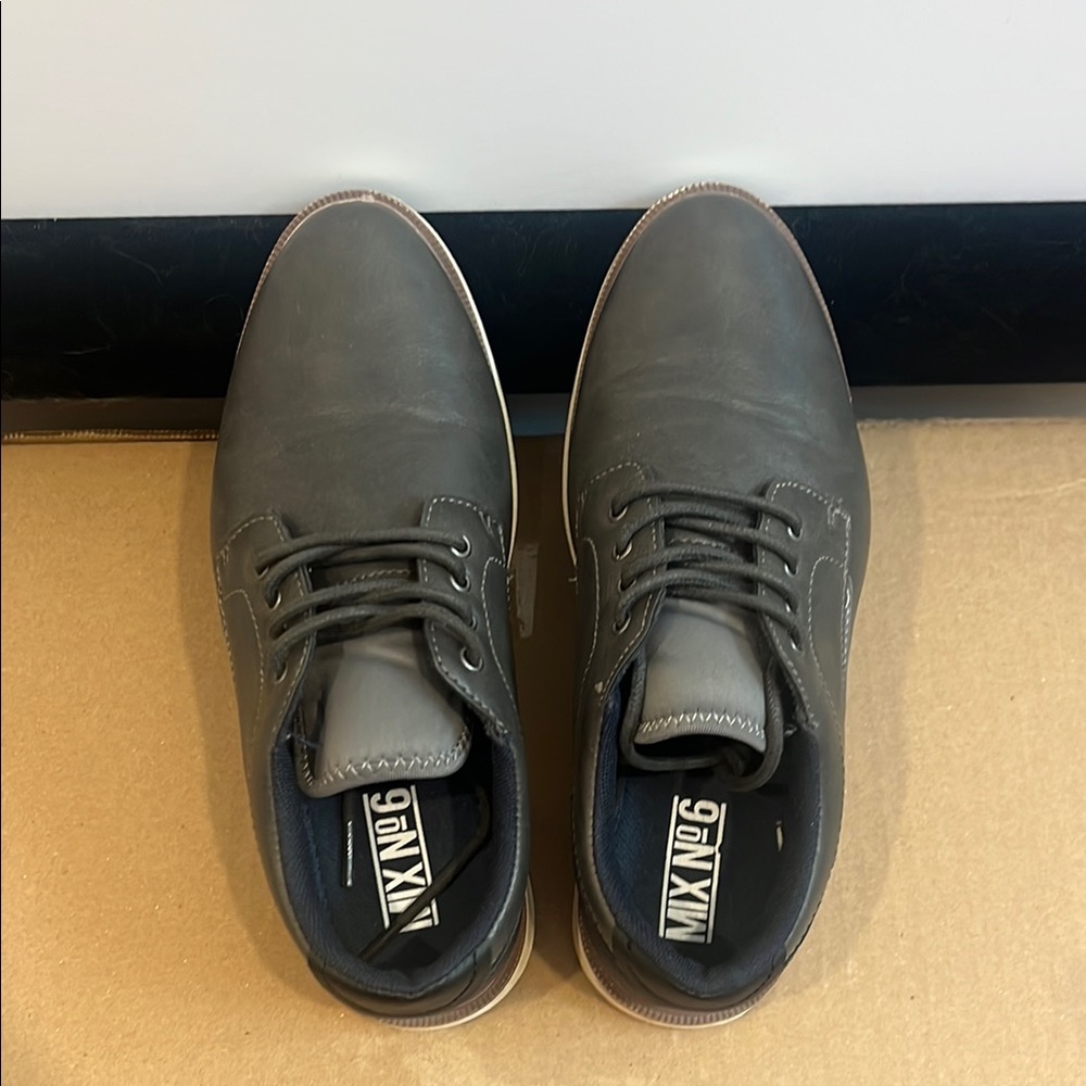Mix No. 6 Kids Grey Oxfords